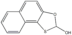 Naphth[1,2-d][1,3]oxathiol-2-ol 구조식 이미지