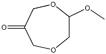 2-Methoxy-1,4-dioxepan-6-one 구조식 이미지