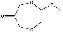 2-Methoxy-1,4-dioxepan-6-one Structure