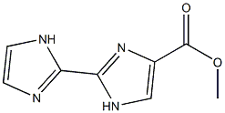 2,2'-Bi[1H-imidazole]-4-carboxylic acid methyl ester 구조식 이미지