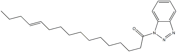 1-(12-Hexadecenoyl)-1H-benzotriazole Structure