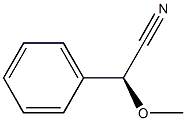 (S)-2-Phenyl-2-methoxyacetonitrile 구조식 이미지