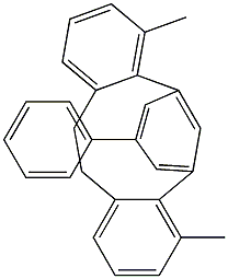 6,6''-Dimethyl-5'-phenyl-2,2''-ethano-1,1':3',1''-terbenzene 구조식 이미지