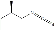 [R,(-)]-1-Isothiocyanato-2-methylbutane 구조식 이미지