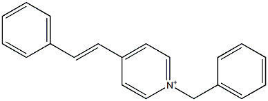 1-Benzyl-4-styrylpyridinium 구조식 이미지