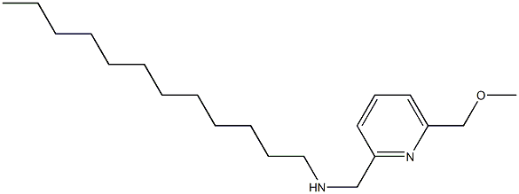 N-Dodecyl-6-(methoxymethyl)-2-pyridinemethanamine 구조식 이미지
