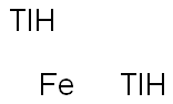 Iron dithallium 구조식 이미지