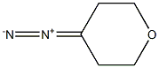 4-Diazotetrahydro-4H-pyran 구조식 이미지