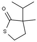 4,5-Dihydro-3-isopropyl-3-methylthiophen-2(3H)-one Structure