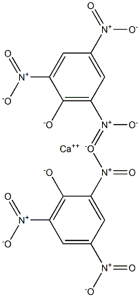 Dipicric acid calcium salt Structure