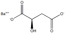 [R,(+)]-2-Hydroxysuccinic acid barium salt 구조식 이미지