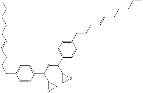 4-(4-Decenyl)phenylglycidyl ether 구조식 이미지