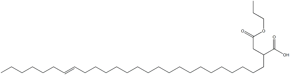2-(19-Hexacosenyl)succinic acid 1-hydrogen 4-propyl ester Structure