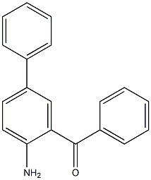 2-Amino-5-phenylbenzophenone Structure