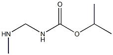 (Methylaminomethyl)carbamic acid isopropyl ester 구조식 이미지