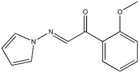 1-Pyrrolizino-2-(2-methoxyphenyl)ethanone 구조식 이미지