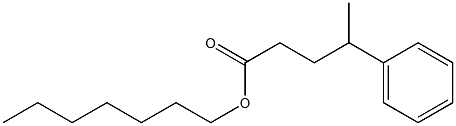 4-Phenylpentanoic acid heptyl ester 구조식 이미지
