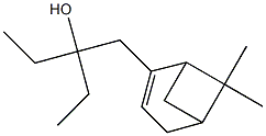 1-Ethyl-1-(pin-2-en-10-yl)-1-propanol 구조식 이미지