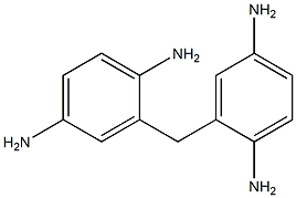 2,2'-Methylenebis(1,4-benzenediamine) 구조식 이미지