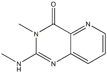 3-Methyl-2-methylaminopyrido[3,2-d]pyrimidin-4(3H)-one 구조식 이미지