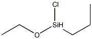 Chloro(ethoxy)propylsilane Structure