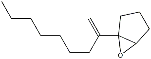 2-[(1,2-Epoxycyclopentan)-1-yl]-1-nonene Structure