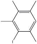 2-Iodo-1,3,4,5-tetramethylbenzene Structure