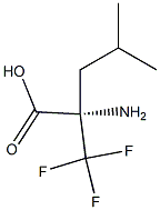 2-(Trifluoromethyl)-L-leucine Structure
