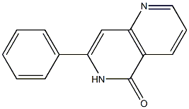 7-Phenyl-1,6-naphthyridin-5(6H)-one 구조식 이미지