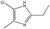 2-Ethyl-4-methyl-5-chloro-1H-imidazole Structure