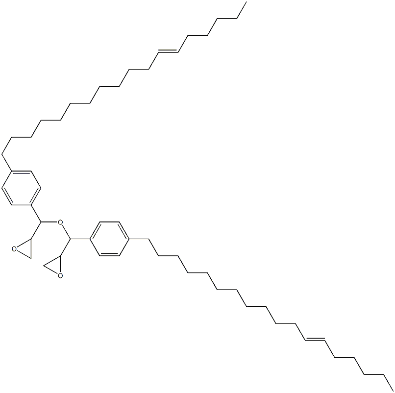 4-(12-Octadecenyl)phenylglycidyl ether Structure