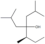 [R,(-)]-4-Isobutyl-2,5-dimethyl-4-heptanol 구조식 이미지