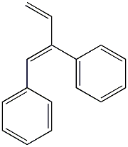 (1Z)-1,2-Diphenyl-1,3-butadiene Structure