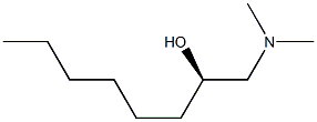 [R,(-)]-1-(Dimethylamino)-2-octanol 구조식 이미지