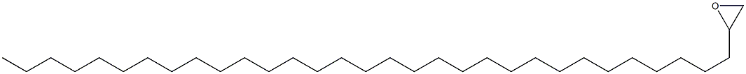 1,2-Epoxytritriacontane 구조식 이미지