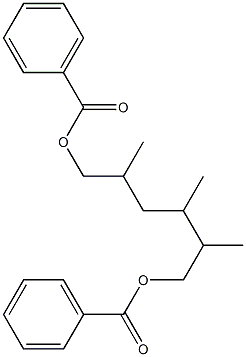 2,2'-Dimethyl[2,2'-(1-methylethylene)bisethanol]dibenzoate 구조식 이미지