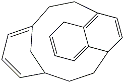 5,6,7,8,13,14-Hexahydro-5,15-etheno-12,8-metheno-1H-benzocyclotridecene 구조식 이미지