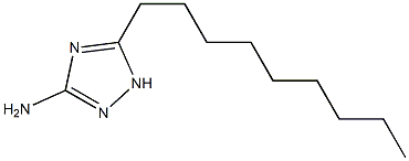 5-Nonyl-1H-1,2,4-triazol-3-amine Structure