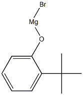 (2-tert-Butylphenoxy)magnesium bromide 구조식 이미지