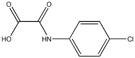 Oxo(4-chlorophenylamino)acetic acid Structure