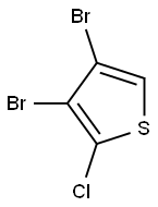 2-Chloro-3,4-dibromothiophene 구조식 이미지