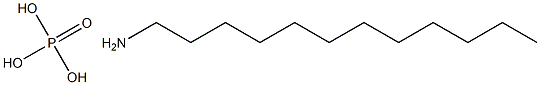 Dodecylamine phosphate Structure