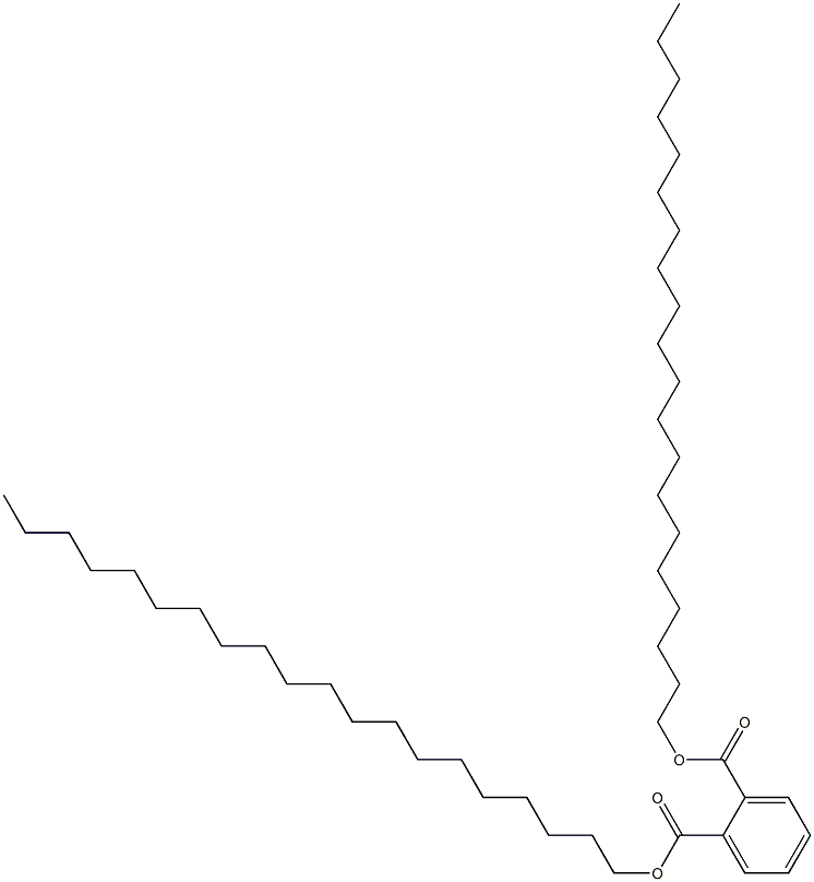 Phthalic acid diicosyl ester 구조식 이미지