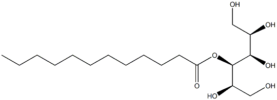 D-Mannitol 4-dodecanoate 구조식 이미지