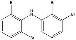 2,3-Dibromophenyl 2,6-dibromophenylamine Structure