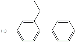 3-Ethyl-4-phenylphenol 구조식 이미지