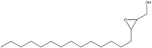 2,3-Epoxyheptadecan-1-ol 구조식 이미지