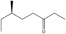 [R,(-)]-6-Methyl-3-octanone Structure