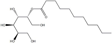 D-Mannitol 5-undecanoate 구조식 이미지