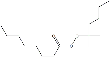 Octaneperoxoic acid 1,1-dimethylpentyl ester 구조식 이미지